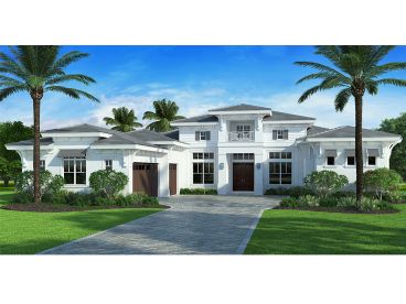 1-Story Luxury House Plan, 070H-0024