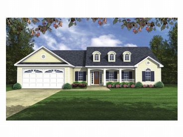 Country Home Plan, 001H-0054