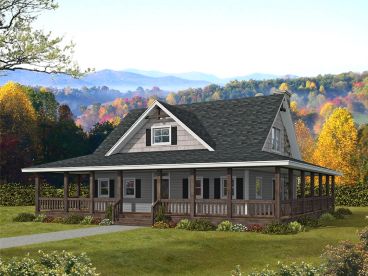 Country House Plan, 012H-0315