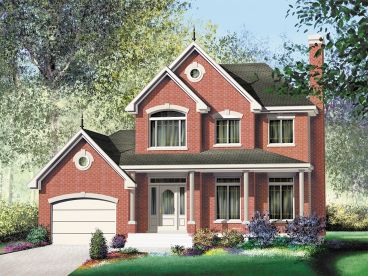 Small Traditional House Plan, 072H-0116