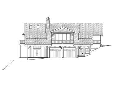 Craftsman House Plan, 051H-0342