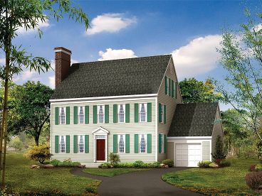 Colonial House Plans The House Plan Shop
