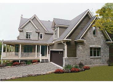 Country House Plan, 027H-0094