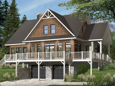 Two-Story House Plan, 027H-0452