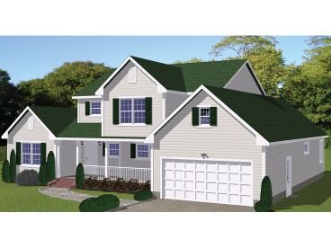 Two-Story House Plan, 078H-0021