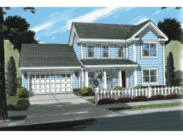 Two-Story House Plan, 059H-0023