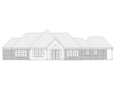 One-Story House Plan, 062H-0014