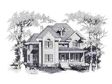Luxury House Plan, 061H-0115