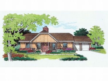 1-Story Home Plan, 021H-0019