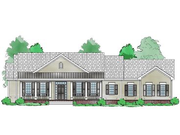 One-Story House Plan, 053H-0074