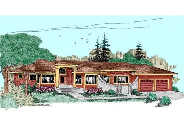 One-Story House Plan, 013H-0046