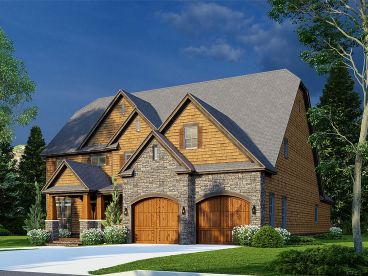 Two-Story House Plan, 074H-0179