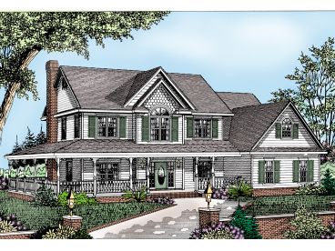 Two-Story House Plan, 044H-0020
