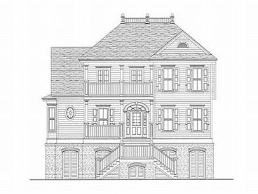 Charleston House Plan, 017H-0017
