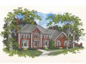 Traditional Home Plan, 007H-0105