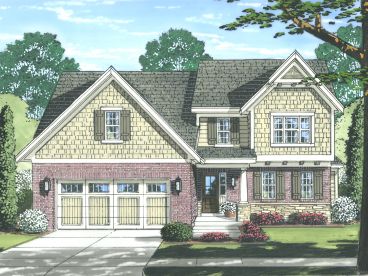 Craftsman House Plan, 046H-0072