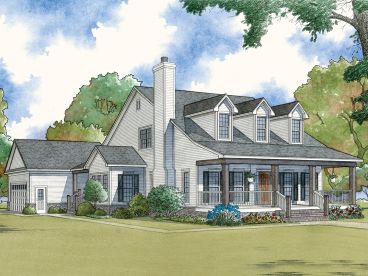 Two-Story House Plan, 074H-0075