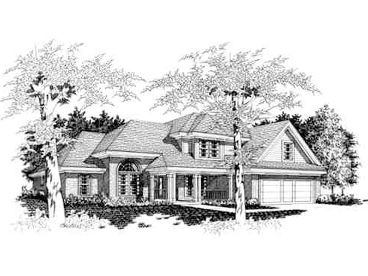 2-Story Home Plan, 061H-0051