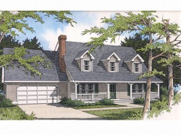 Country House Plan, 026H-0002