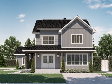 Two-Story House Plan, 027H-0554