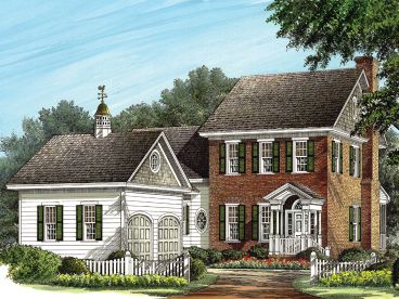 Two-Story House Plan, 063H-0052