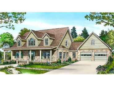 Two-Story Home Plan, 008H-0038