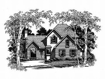 Two-Story Home Plan, 030H-0046