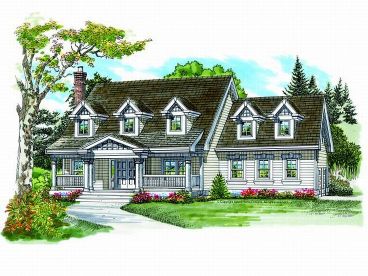 2-Story Home Plan, 032H-0066
