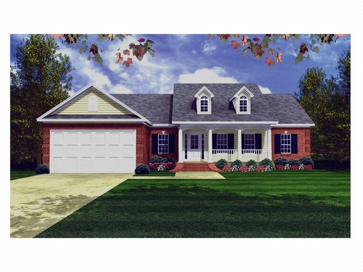 Country House Plan, 001H-0023