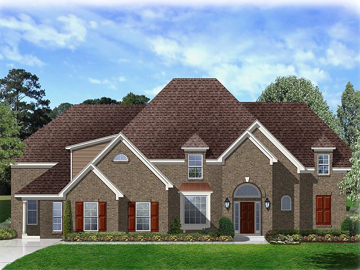 Two-Story Home Plan, 061H-0188
