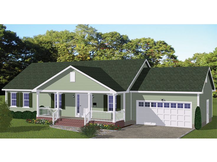 One-Story House Plan, 078H-0064