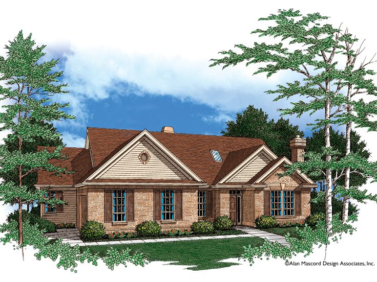 Traditional House Plan, 034H-0072