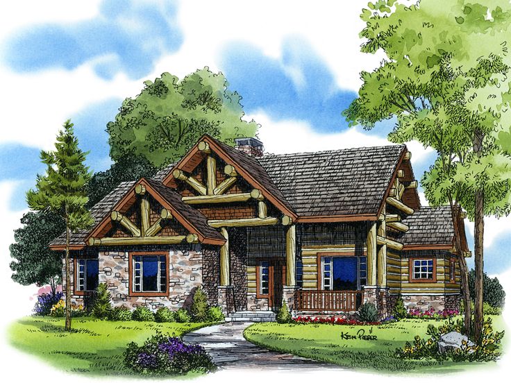 Vacation House Plan, 066H-0019