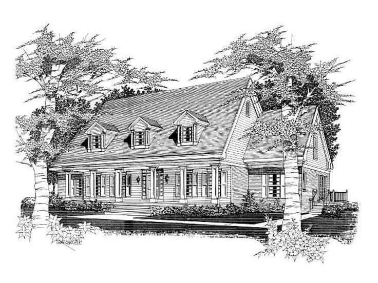 Southern House Plan, 061H-0103