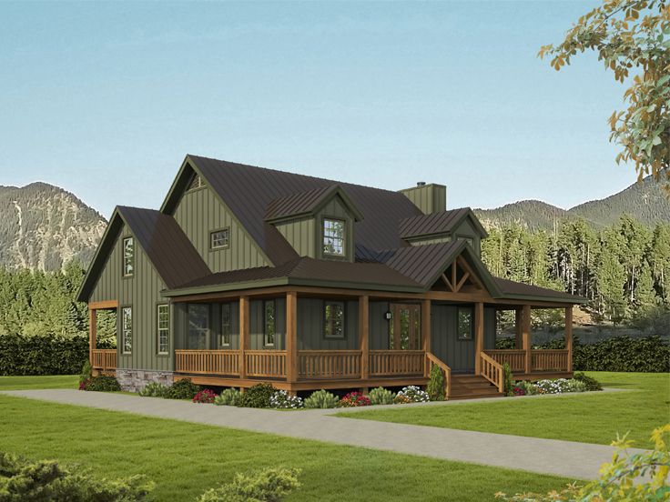 Country House Plan, 062H-0304