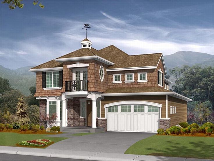 Two-Story Home Plan, 035H-0009