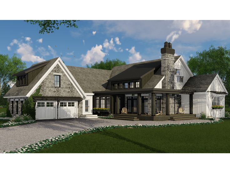 Country House Plan, 023H-0198