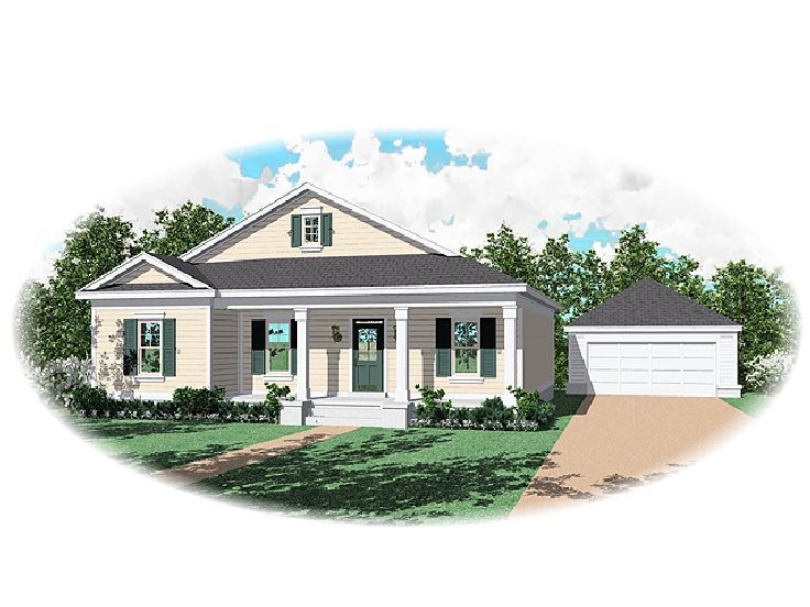 Country Home Plan, 006H-0060