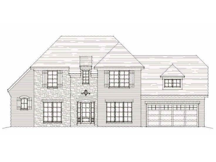 Two-Story Home Design, 061H-0083