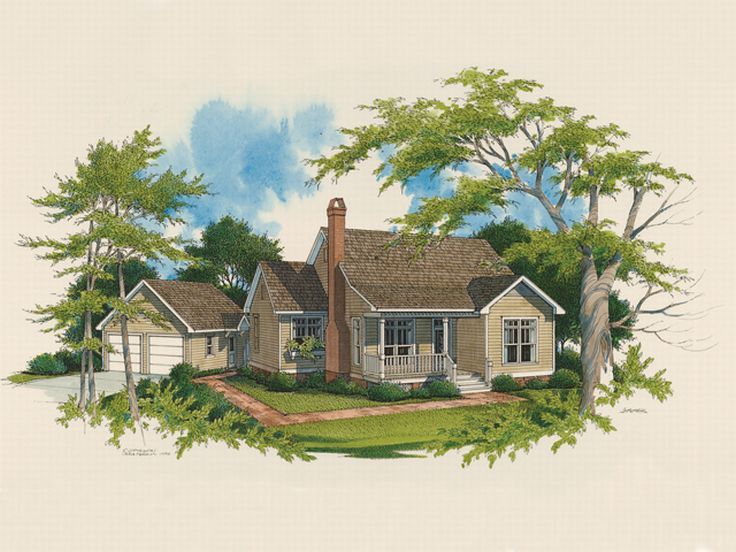 Country House Plan, 030H-0008