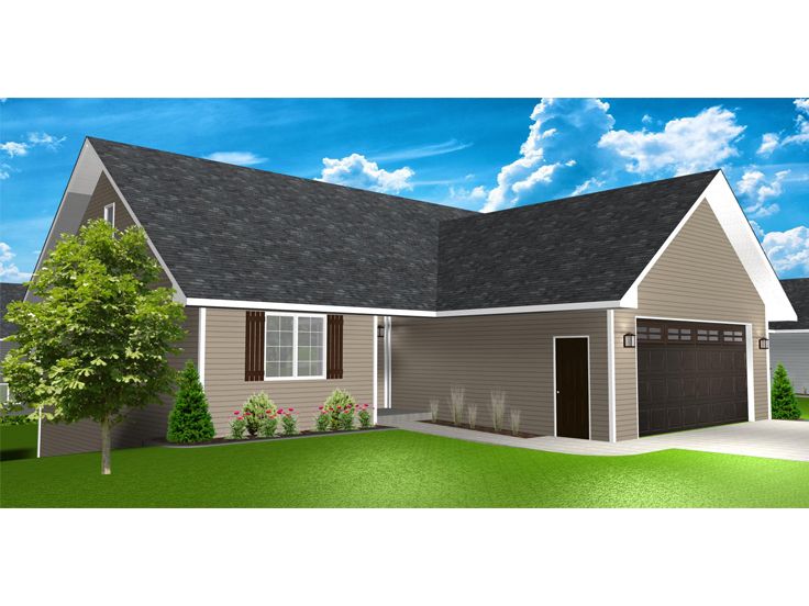 Traditional House Plan, 083H-0017