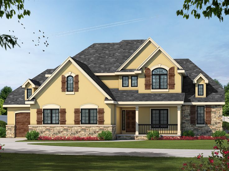 Two-Story Home Plan, 031H-0224