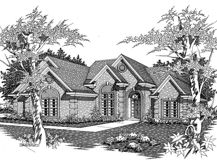 1-Story House Plan, 061H-0069