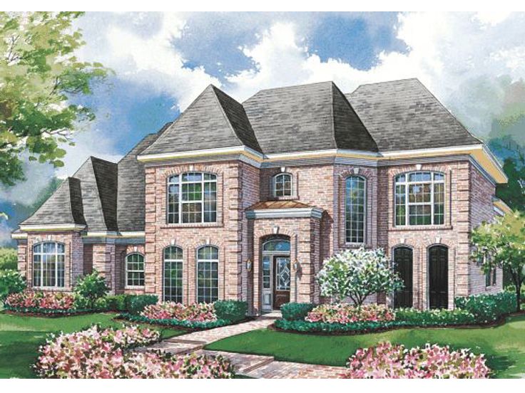 Luxury Two-Story Home, 031H-0160