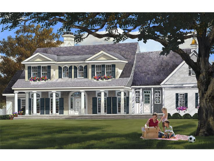 2-Story Home Plan, 063H-0210
