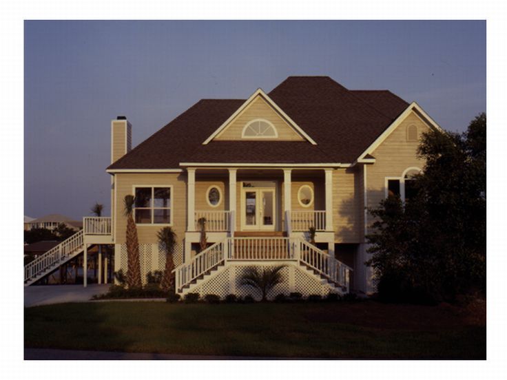 Coastal Home Design, 017H-0008