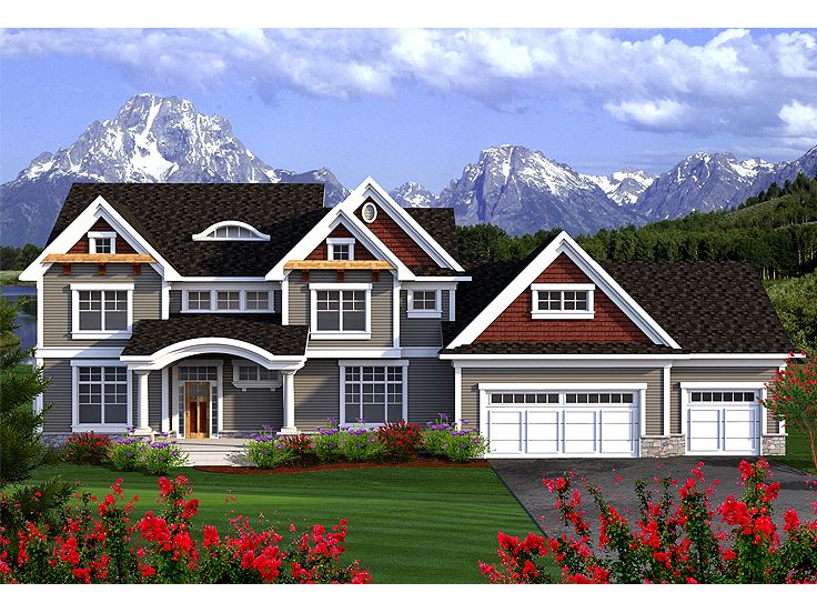 Luxury House Plan, 020H-0357
