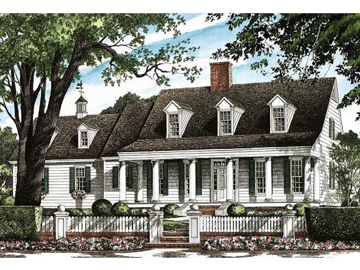 Southern Country Home, 063H-0137