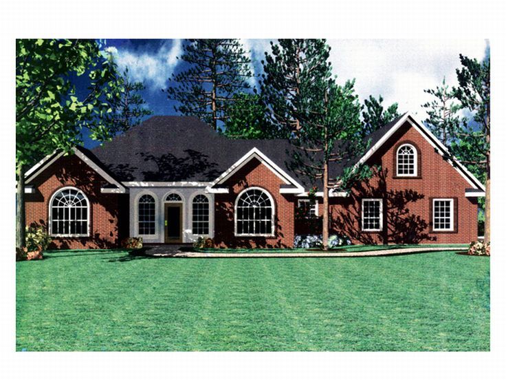 Traditional House Plan, 001H-0068