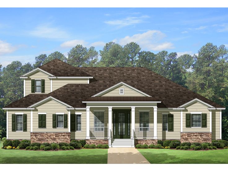 Country House Plan, 064H-0067